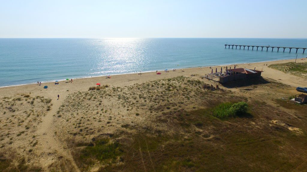 The iconic beach near Varna