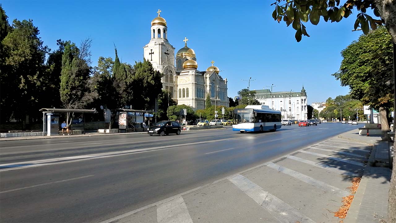 French tourists in Varna